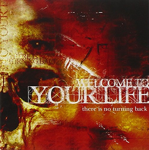 CD cover with a distressed, red and brown abstract face and text.