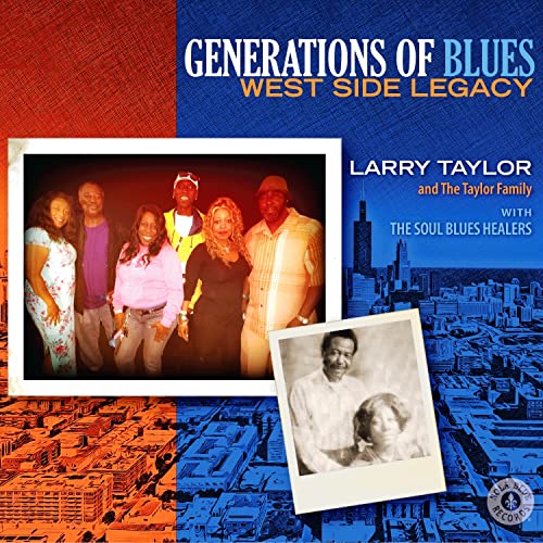 CD cover featuring a family portrait and Chicago skyline background.