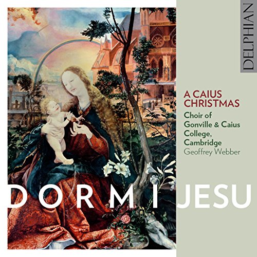 "CD cover art featuring 'Madonna and Child' painting with text overlay."