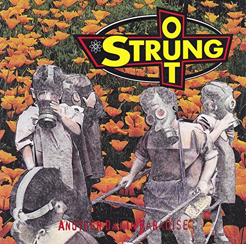 CD cover: children in gas masks against a floral background.