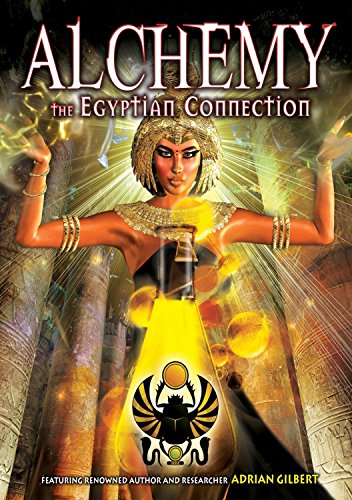 DVD cover for "Alchemy: The Egyptian Connection" featuring a woman in Egyptian attire.
