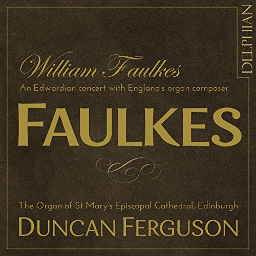 Brown CD cover with gold text, featuring "Faulkes" and "Duncan Ferguson" in large font.