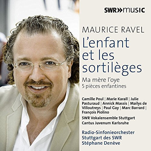 CD cover with a man and French text on a beige background.