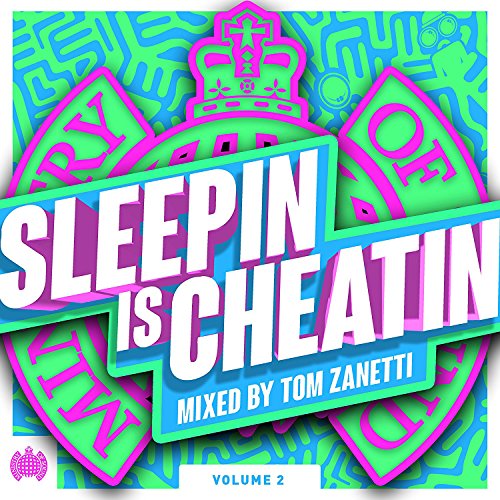 A CD titled "Sleepin Is Cheatin Vol. 2" in a compact disc case.