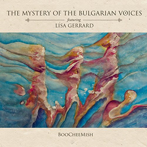 Vinyl album cover with abstract watercolor painting of figures dancing.
