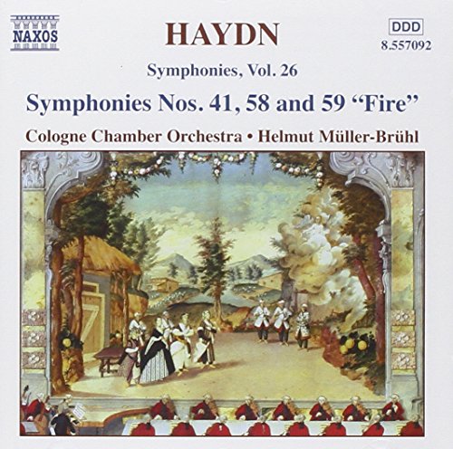 CD cover for Haydn’s Symphonies Vol. 26, featuring a classical painting.
