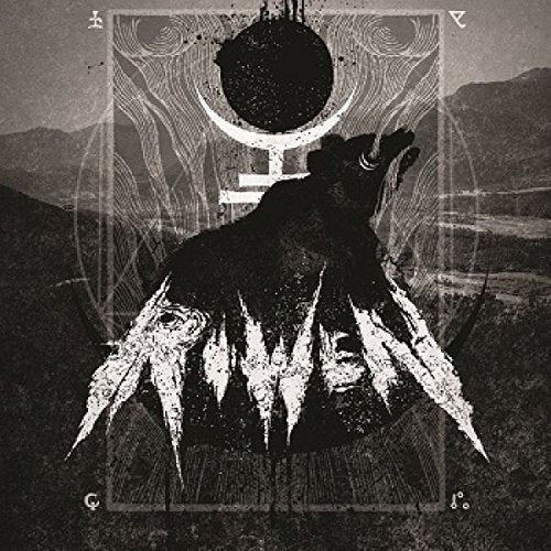 CD cover: black and white illustration of a wolf howling at the moon.