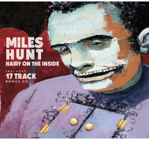 "CD cover art featuring a painted portrait of Miles Hunt in ornate clothing."