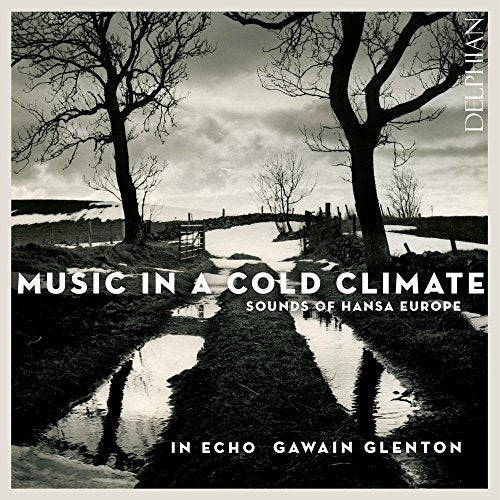 Black and white album cover with bare trees and a flooded landscape.