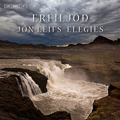"CD cover featuring a waterfall in a rocky landscape under a cloudy sky."
