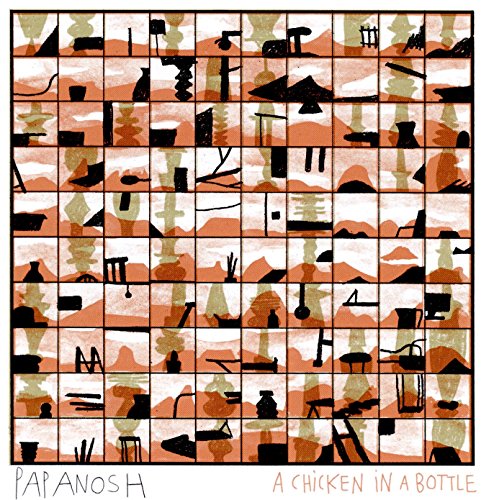 CD cover: grid of abstract, hand-drawn shapes in orange and brown.