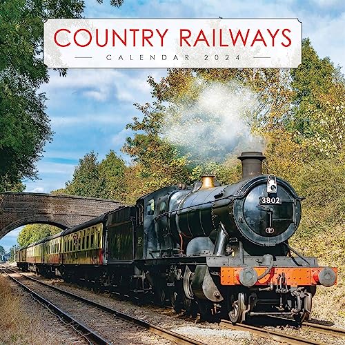 Country Railways Wall Calendar 2024
