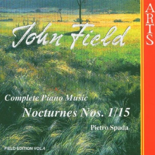 CD case with a landscape cover featuring "John Field" in white cursive font.