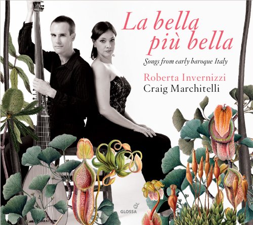"CD cover featuring a man and woman surrounded by pitcher plants."