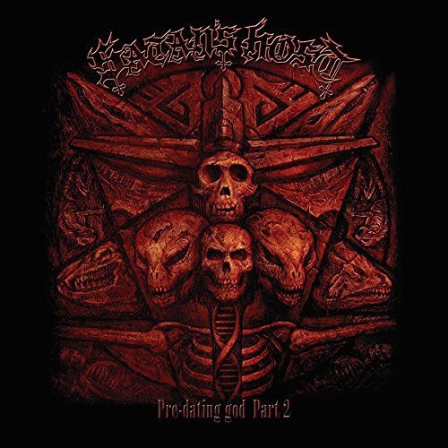 CD cover for "Satan's Host" featuring a skull and ornate red design.