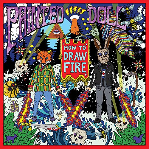 CD cover with illustrated anthropomorphic animals, skulls, and symbolic imagery.