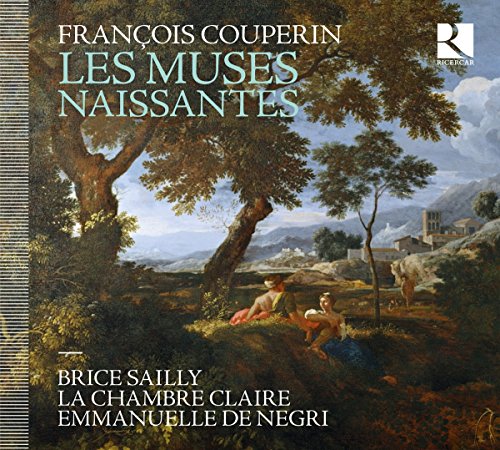 Classical music CD cover featuring a serene landscape painting with figures and trees.