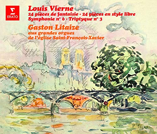 CD cover: watercolor painting of a bridge and cathedral scene.