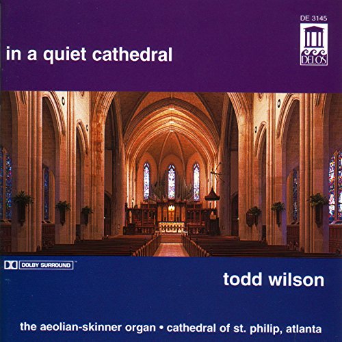 CD cover for "In a Quiet Cathedral" featuring a cathedral interior.