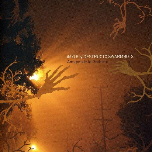 A CD album cover with a dark, orange-toned landscape and silhouetted tree branches.