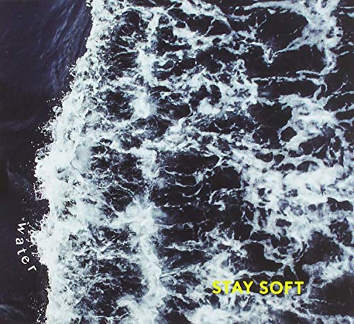 CD cover with an abstract aerial view of crashing ocean waves.