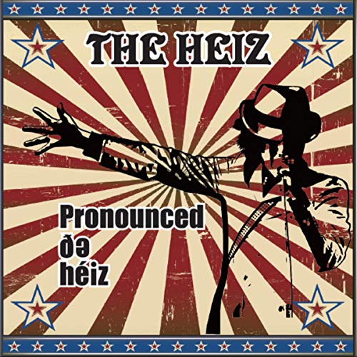 Vinyl record cover: "The Heiz" with a silhouetted figure and radial background.