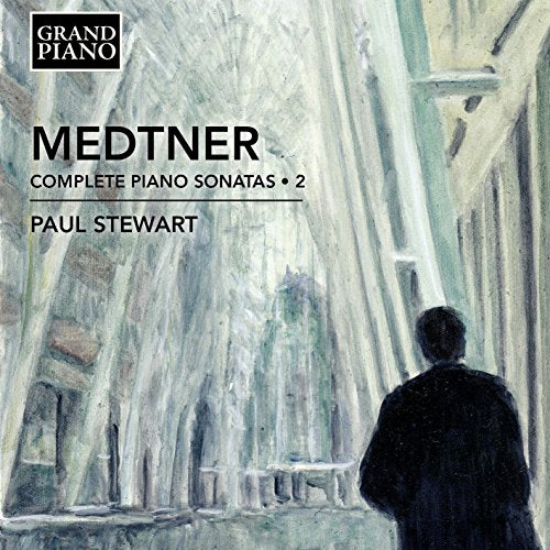 "Album cover with abstract painting of a man in a dark coat."
