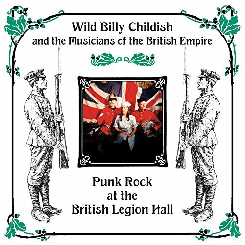 CD cover: Billy Childish, punk imagery, British soldiers, Union Jack.