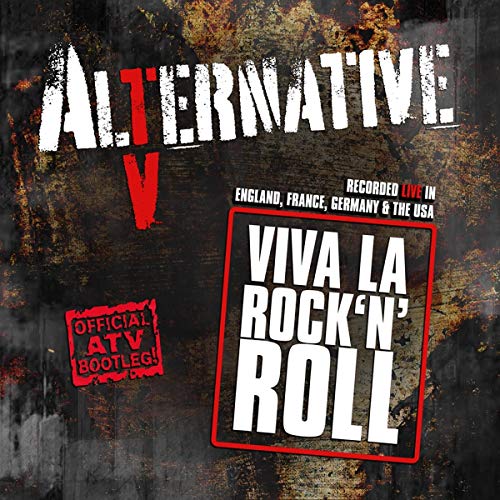 CD cover for "Alternative TV - Viva La Rock N Roll" with bold text.
