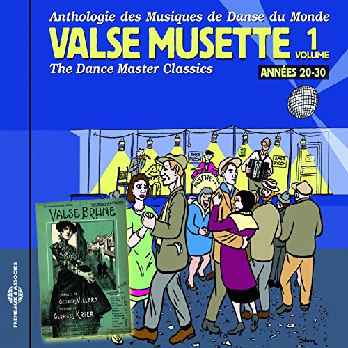 CD cover: illustrated dance hall scene with couples and musicians.