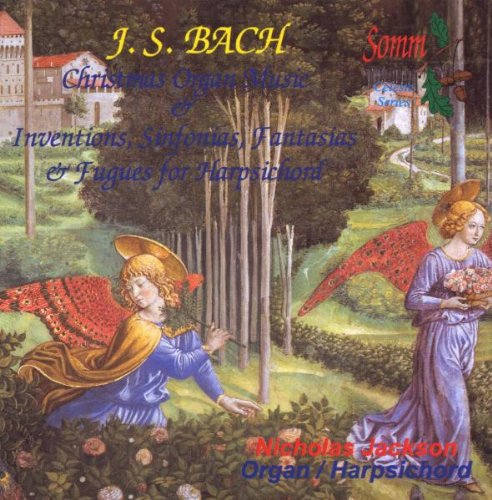 "CD cover featuring angel figures in a forest, with text overlay."