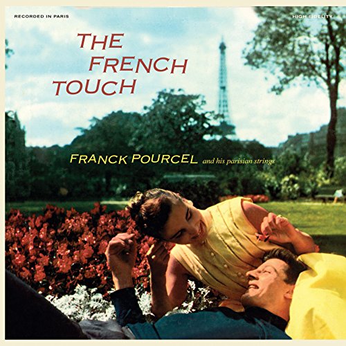 Album cover: couple relaxing in a park with the Eiffel Tower visible.