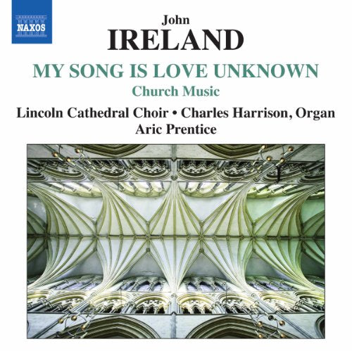CD cover for āIreland: My Song Love Unknownā featuring cathedral architecture.