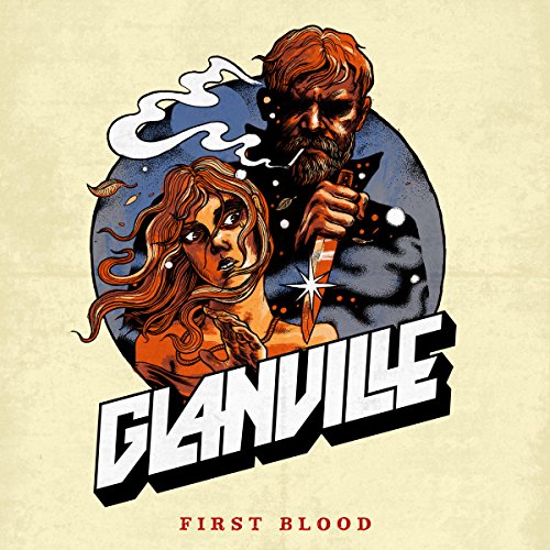 CD cover art: distressed illustration of figures with a knife, text "GLANVILLE".