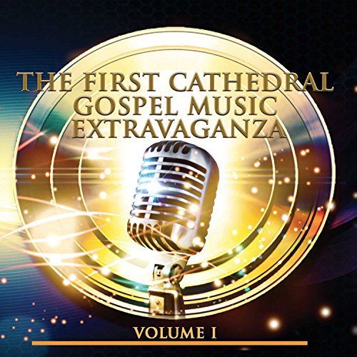 CD cover with a vintage microphone and golden circular design.