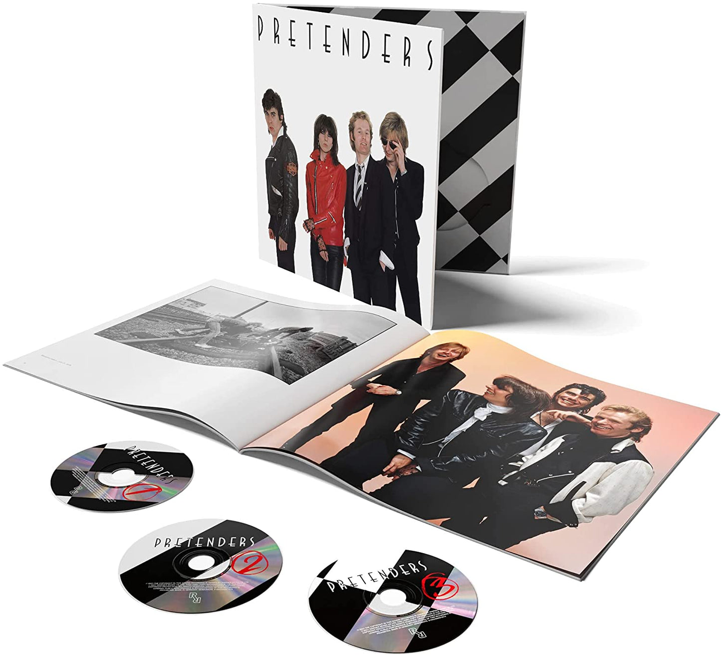 The Pretenders band portrait from their debut album cover.