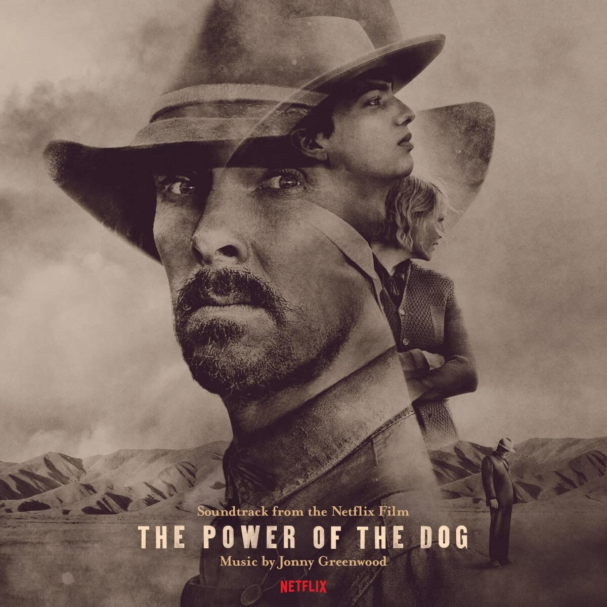 CD cover for "The Power of the Dog" soundtrack by Jonny Greenwood.