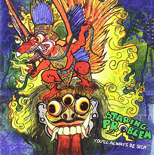 CD cover: vibrant, stylized illustration of red monster figures and text.