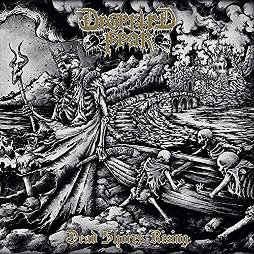 Black and white album cover art with skeletons and a grim reaper figure.