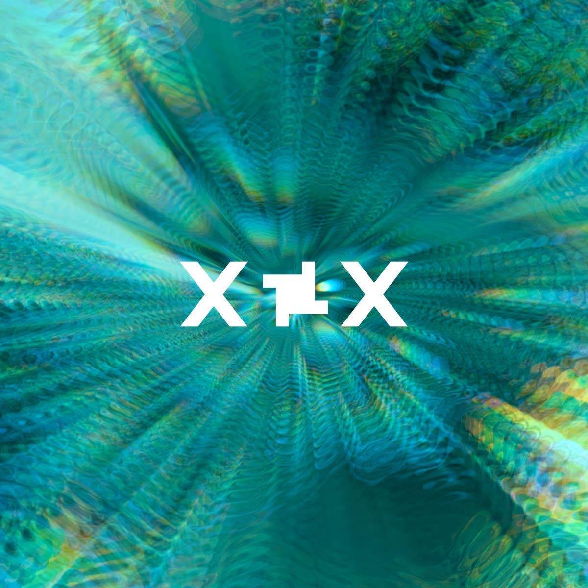 The image is a square, turquoise background with white text. For accessibility purposes, a concise description of the image is: "Turquoise background with 'X t X' in white text."