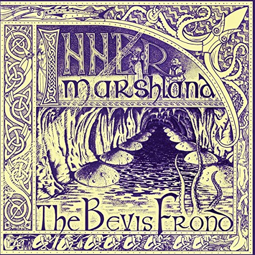 Intricate pen-and-ink album cover for “Inner Marshland” by Bevis Frond.