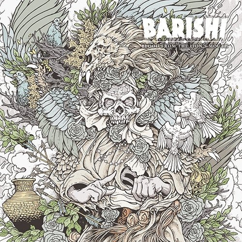 CD cover art: detailed illustration of a skull surrounded by birds and foliage.