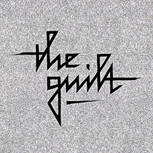 Black and white album cover with stylized band name "The Guilt".