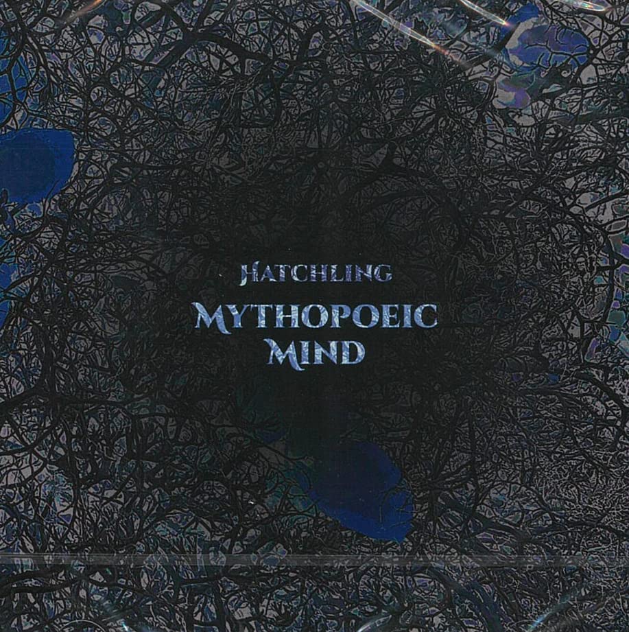 CD cover with dark blue fractal design and white text: "Hatchling".
