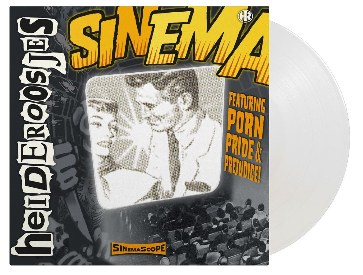 Heideroosjes "Sinema" vinyl record with a vintage movie scene cover.