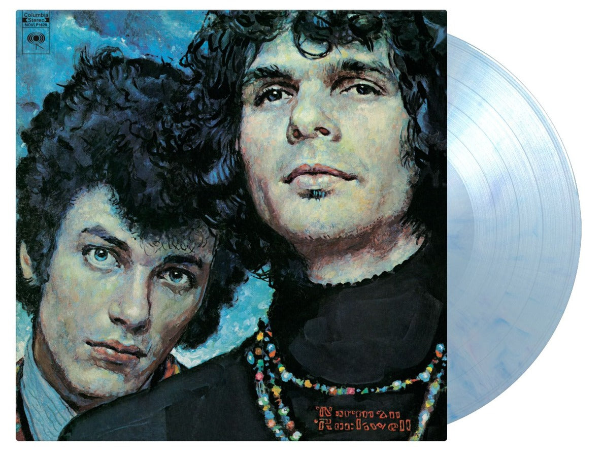 Album cover featuring portraits of Bob Dylan, Mike Bloomfield, and Al Kooper.