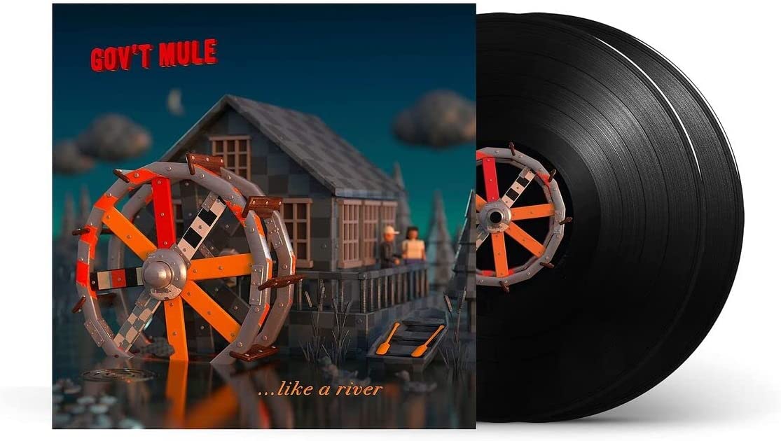 Gov't Mule "Peace Like A River" vinyl record and album cover art.