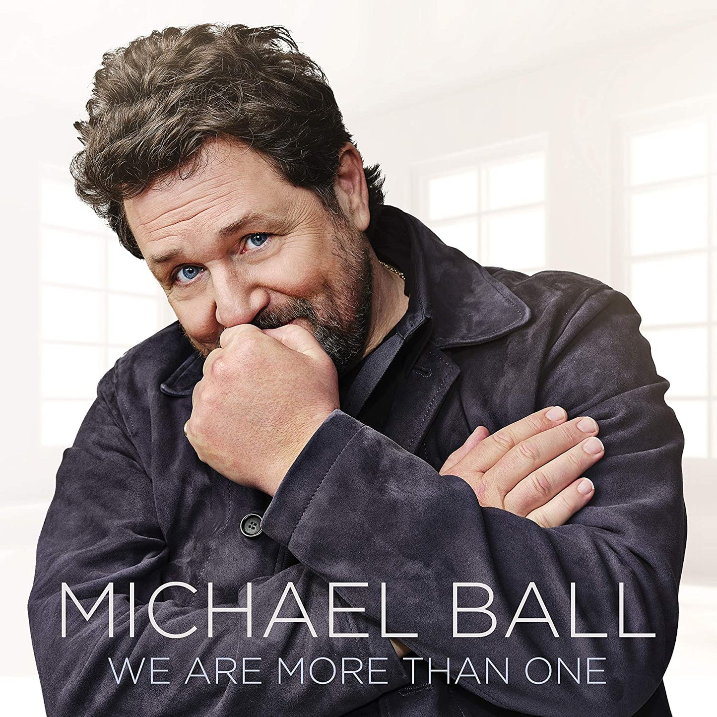 Michael Ball album cover: portrait of a man in a dark jacket.