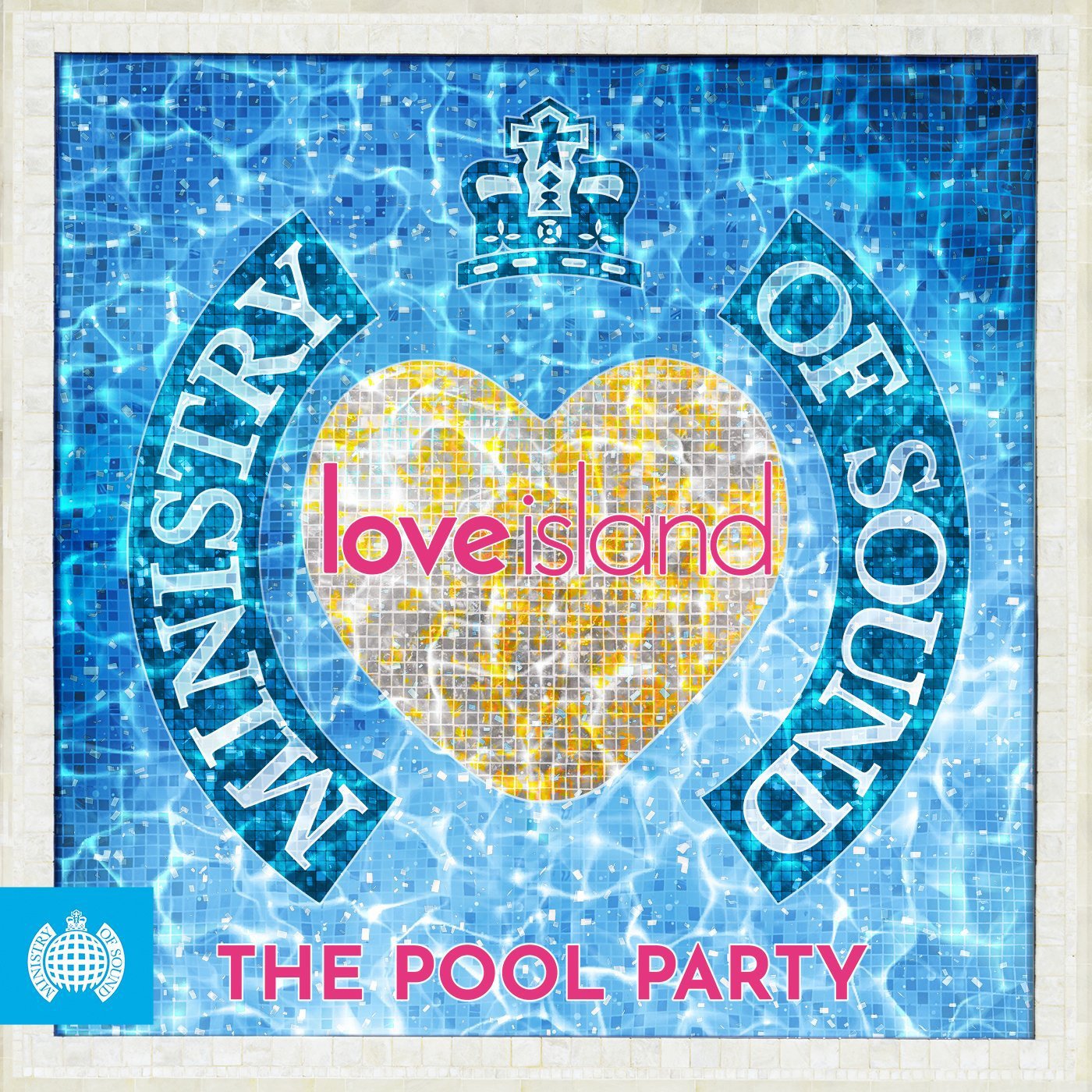A CD cover featuring a mosaic heart and "Ministry of Sound" text on a blue background.