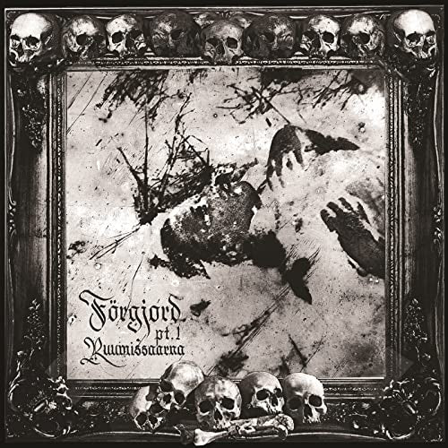 CD cover with skulls, skeletal hands, and distressed, dark imagery.